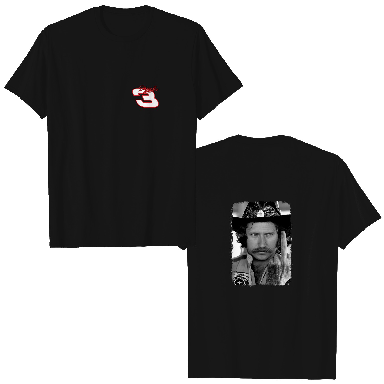 Dale Earnhardt Finger 90s T-shirt