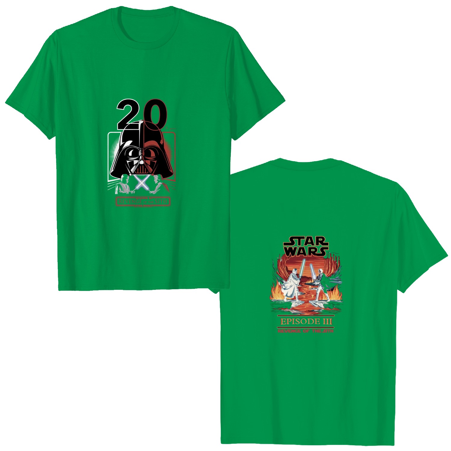 Starwars Revenge Of The Sith Shirt, Revenge Of The Sith 20th Anniversary Shirt