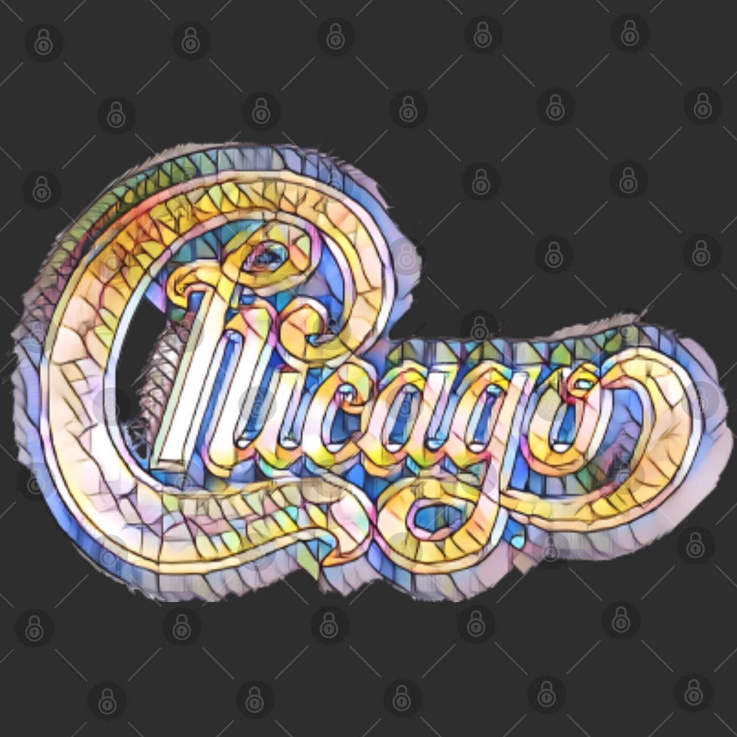 Chicago Album Cover Concert Tracklist Shirt