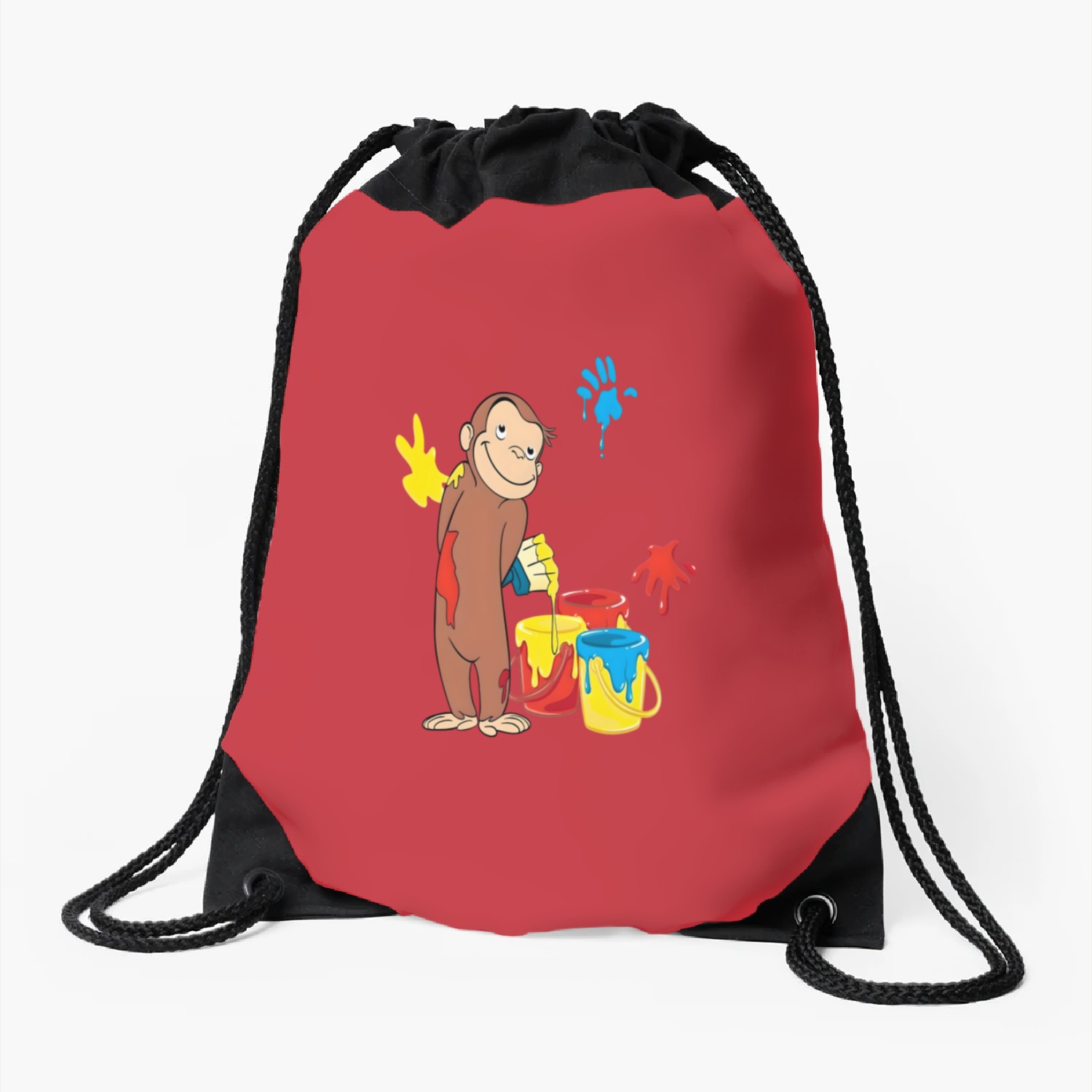 Curious George  (4) Drawstring Bags
