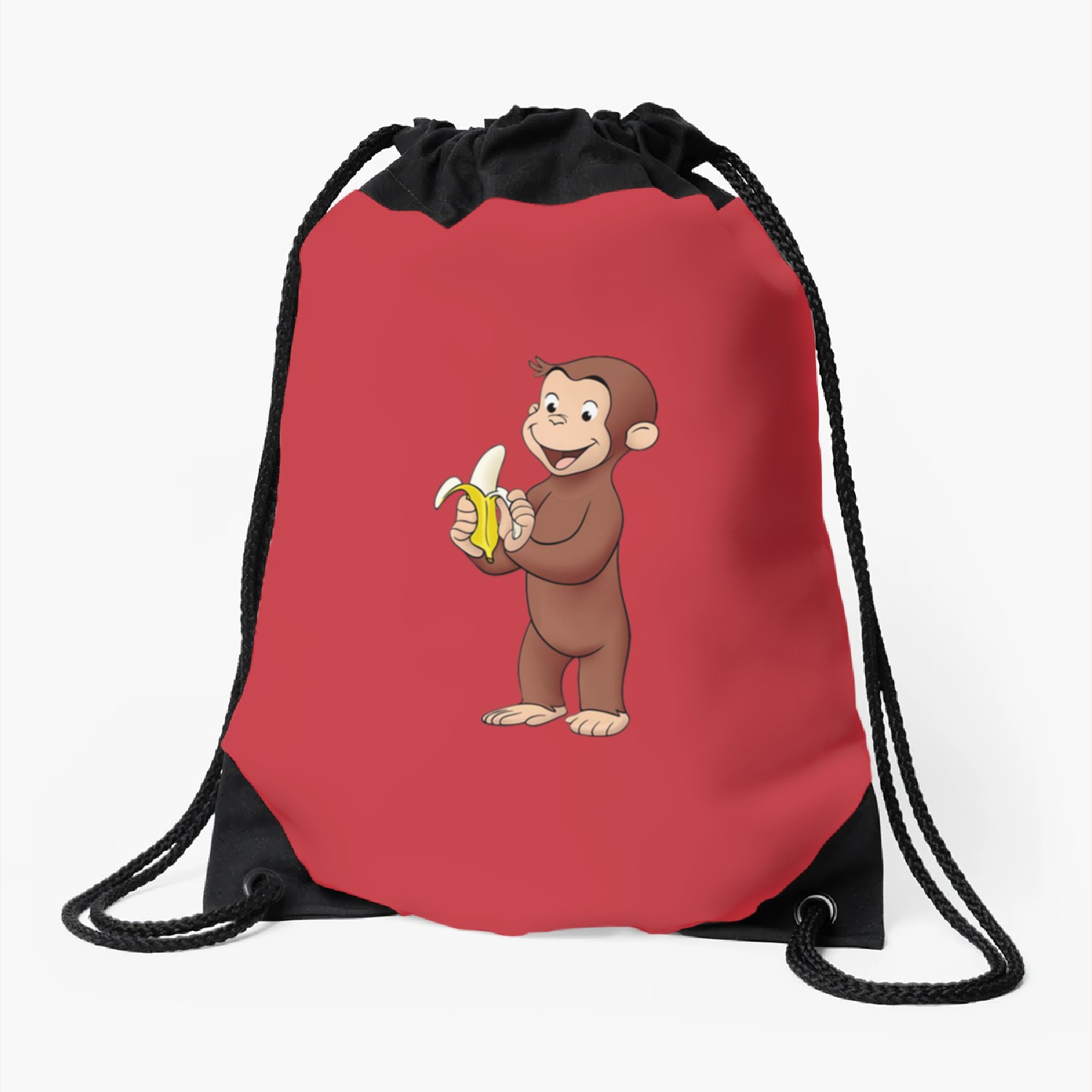 Curious George(2) Drawstring Bags
