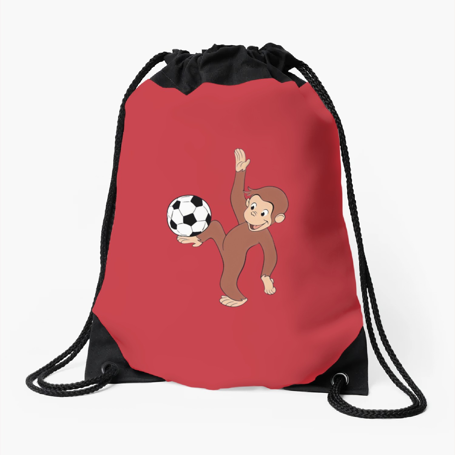 Curious George     (2) Drawstring Bags