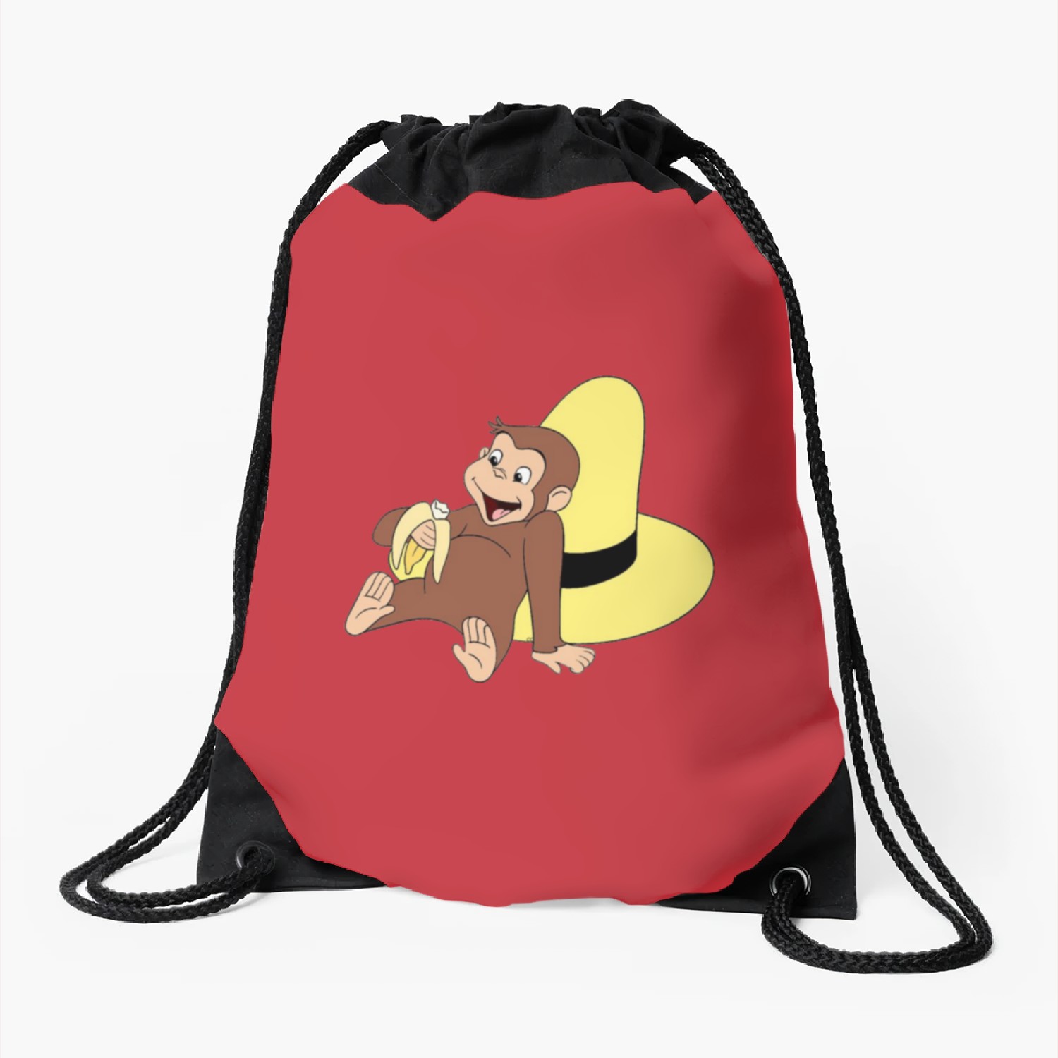 Curious George Drawstring Bags