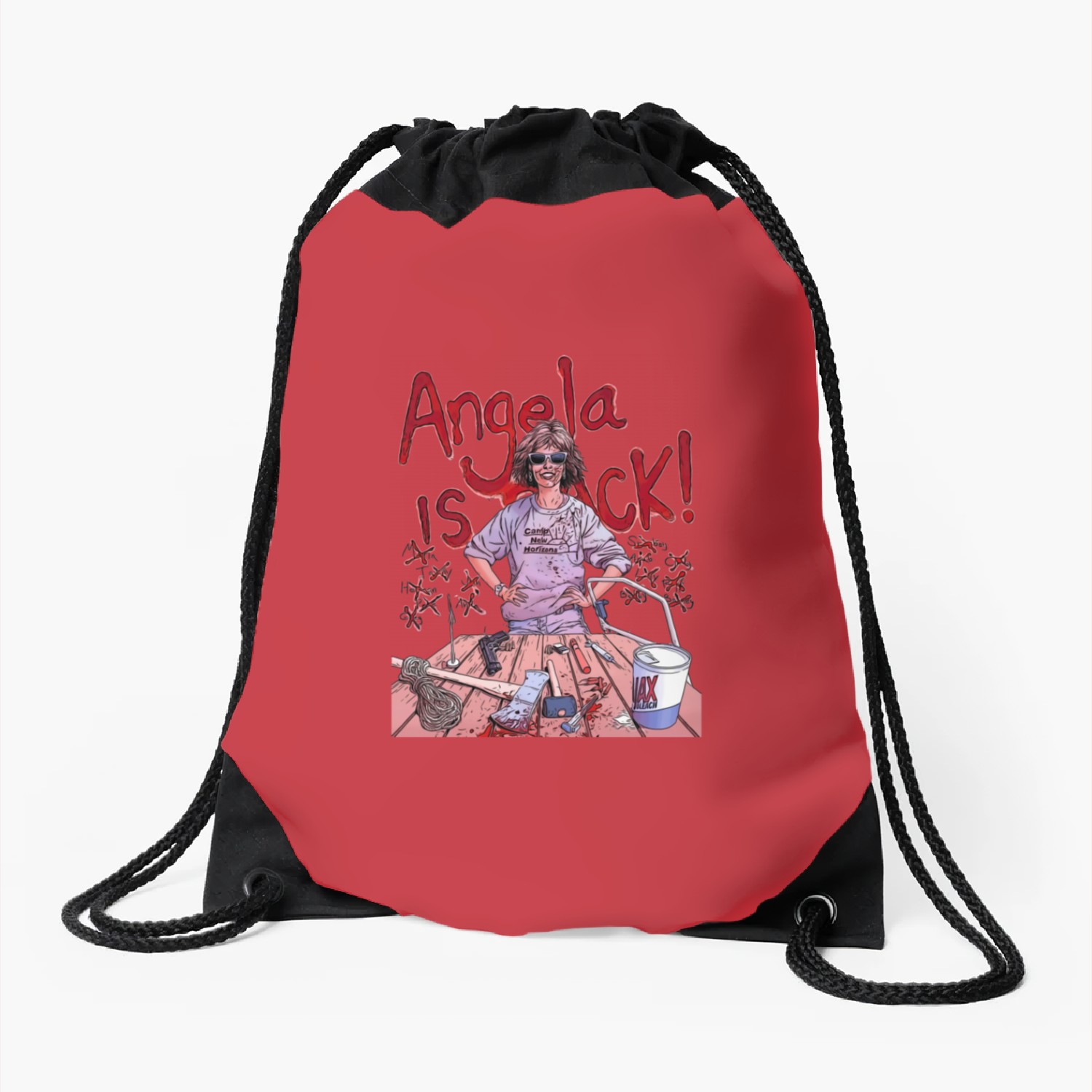 Sleepaway Camp Drawstring Bags