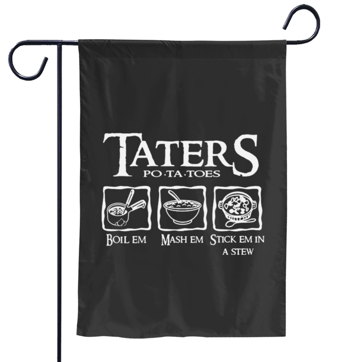 The Lord Of The Rings Taters Potatoes Recipe Garden Flags