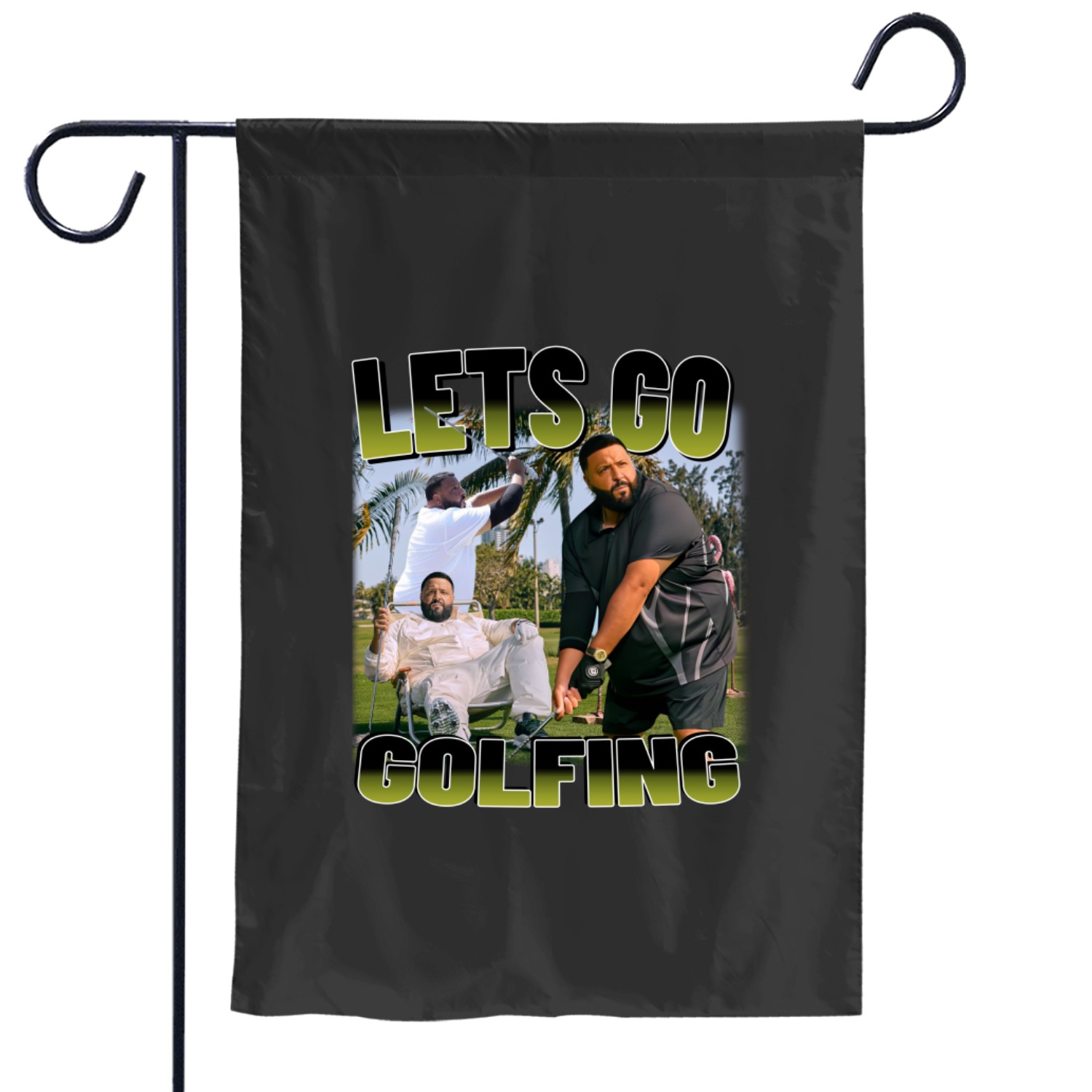 Dj Khaled God Did Garden Flag - Golfing Edition