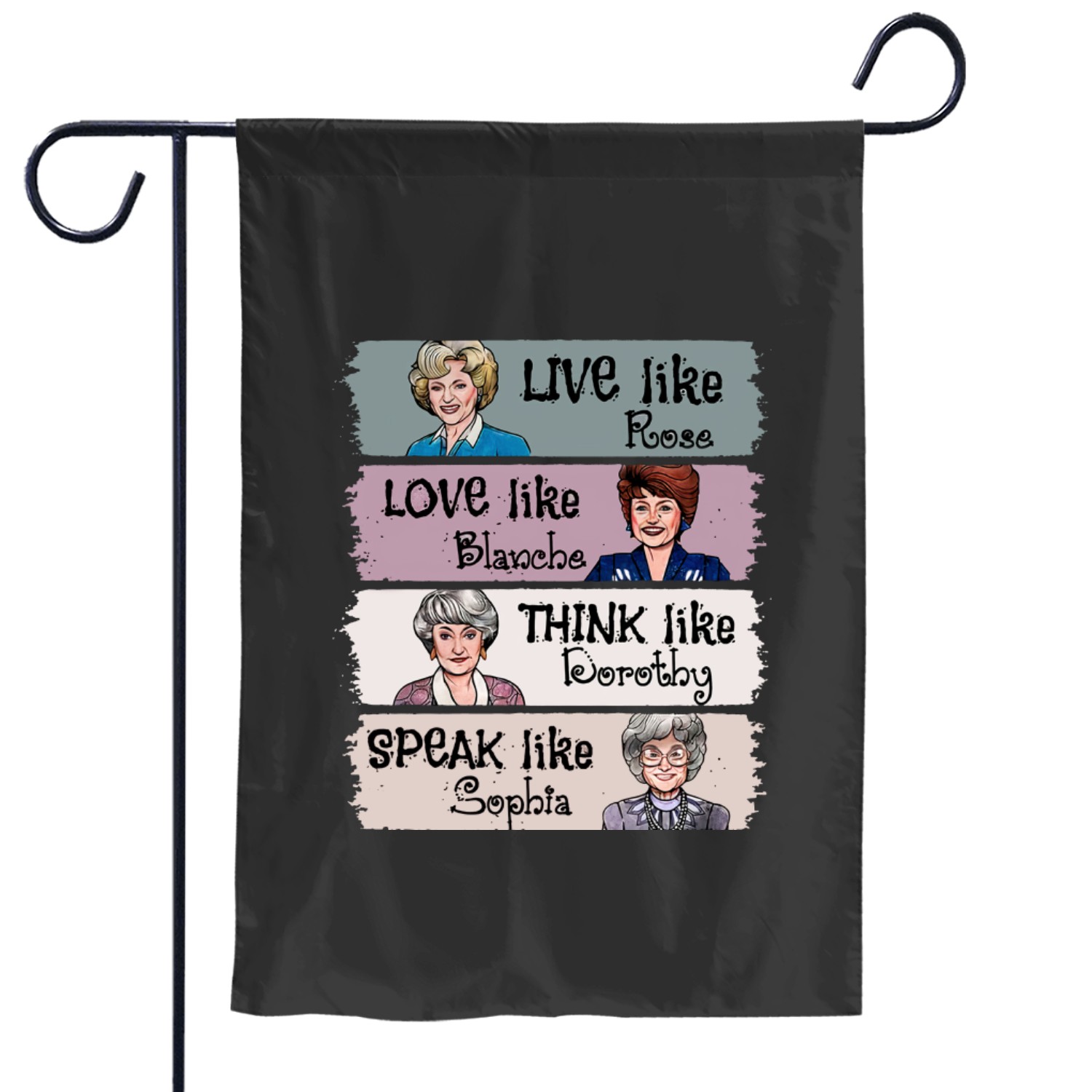 Stay Golden Garden Flags