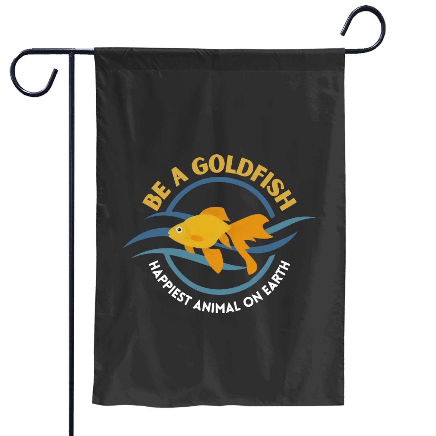 Ted Lasso Goldfish Garden Flags