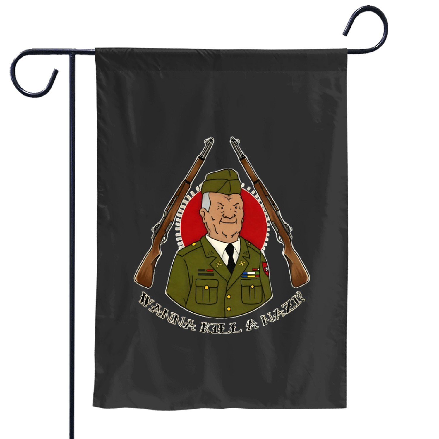 Cotton Hill - King Of The Hill - Garden Flags