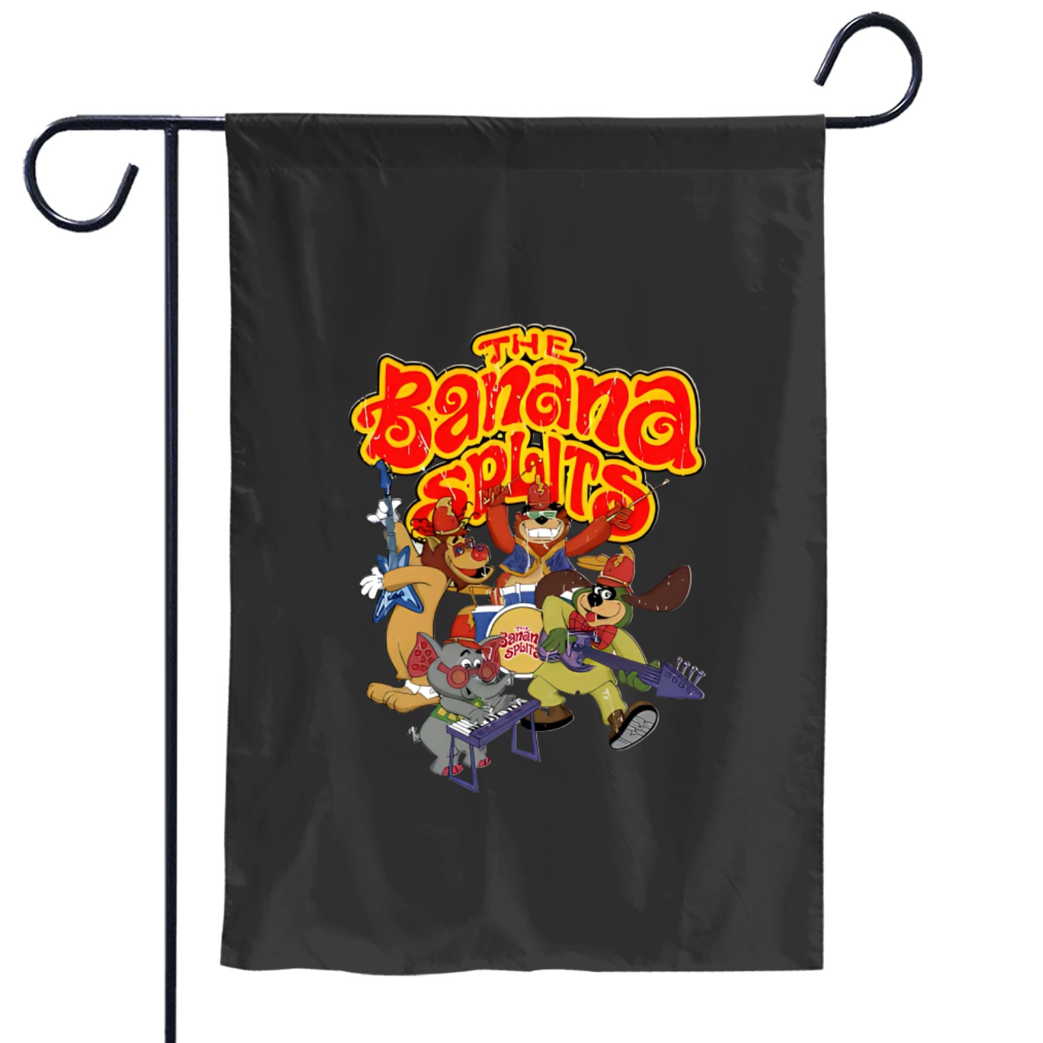 Distressed Vintage The Banana Splits - The Banana Splits - Garden Flags