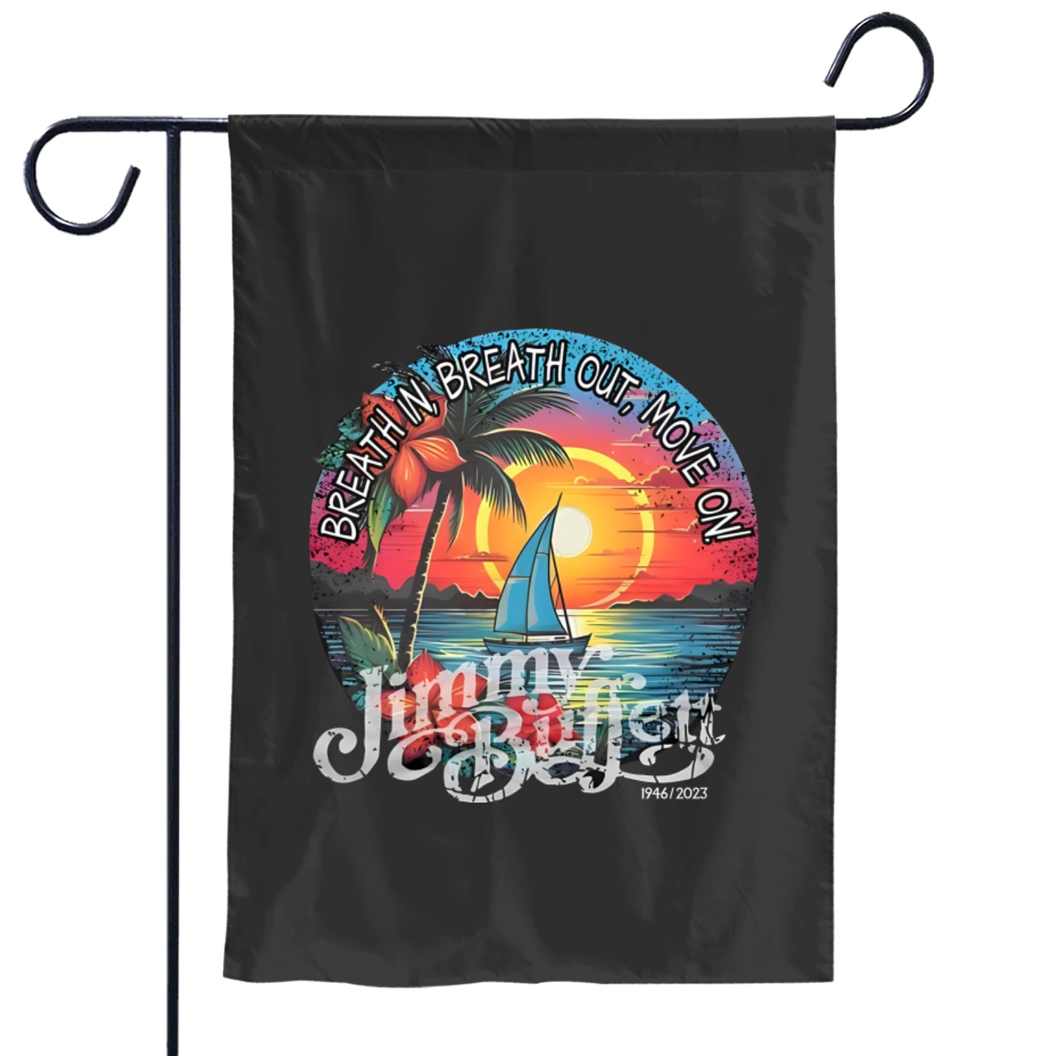 Jimmy Buffet Garden Flags