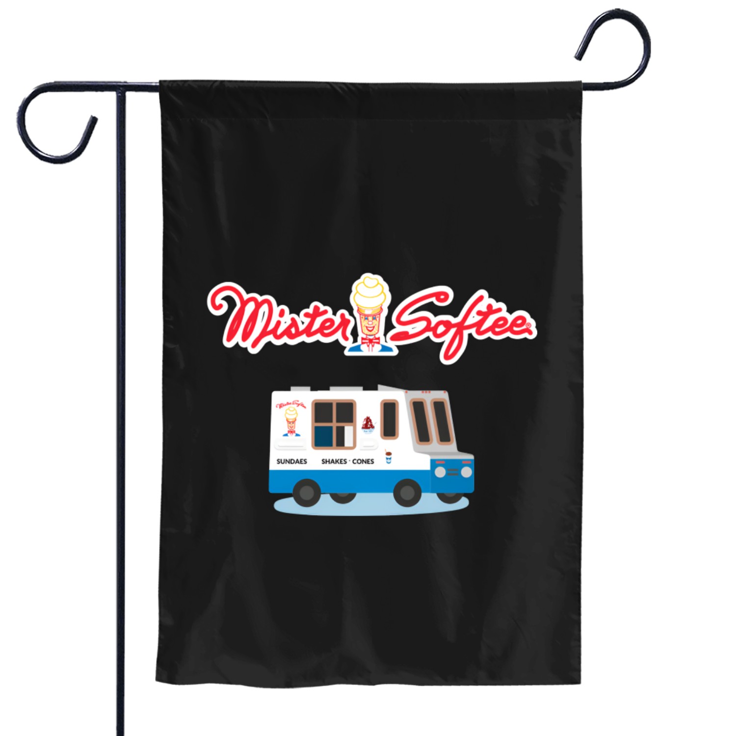 Mr Softee -  Cream Truck Garden Flags