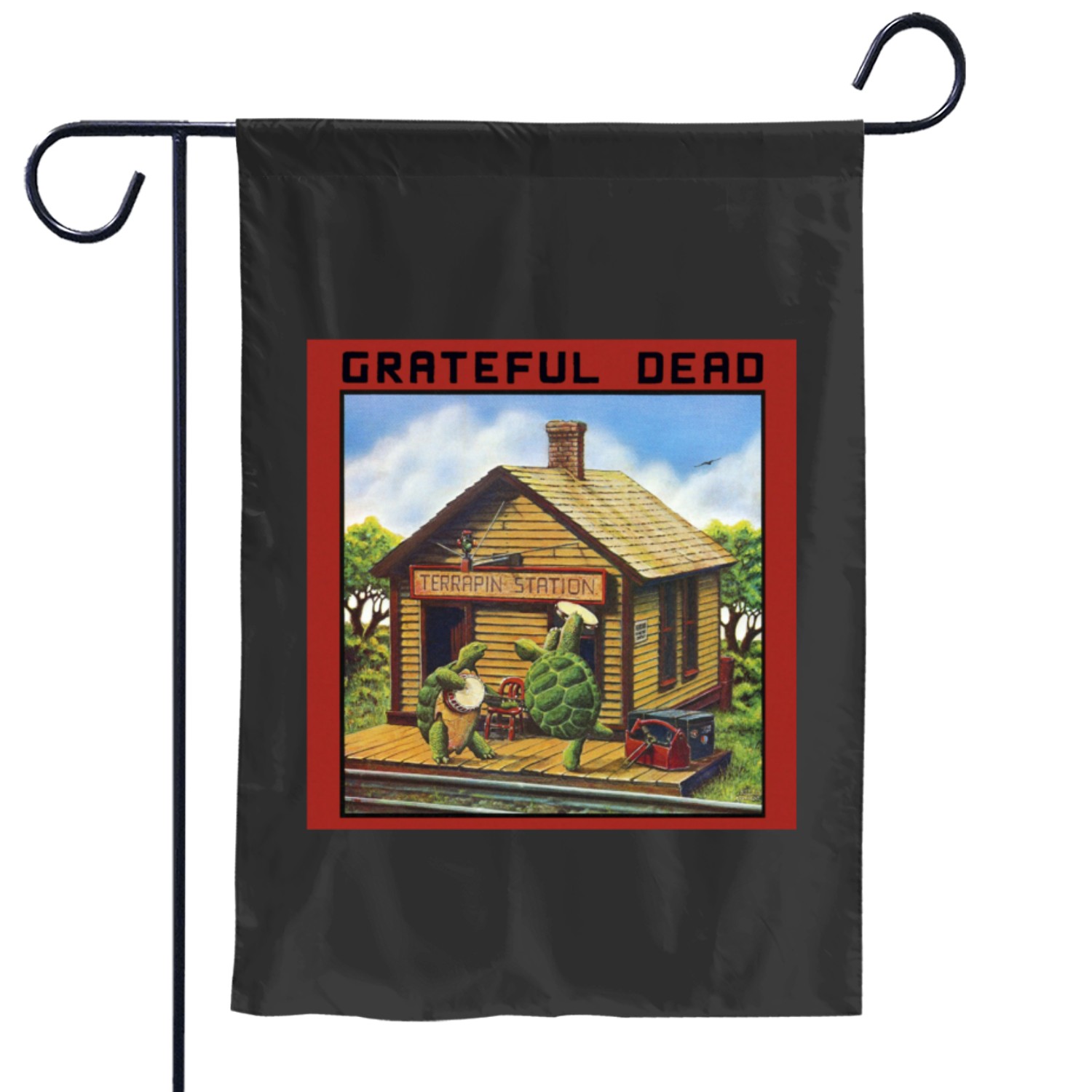 Terrapin Station Garden Flags