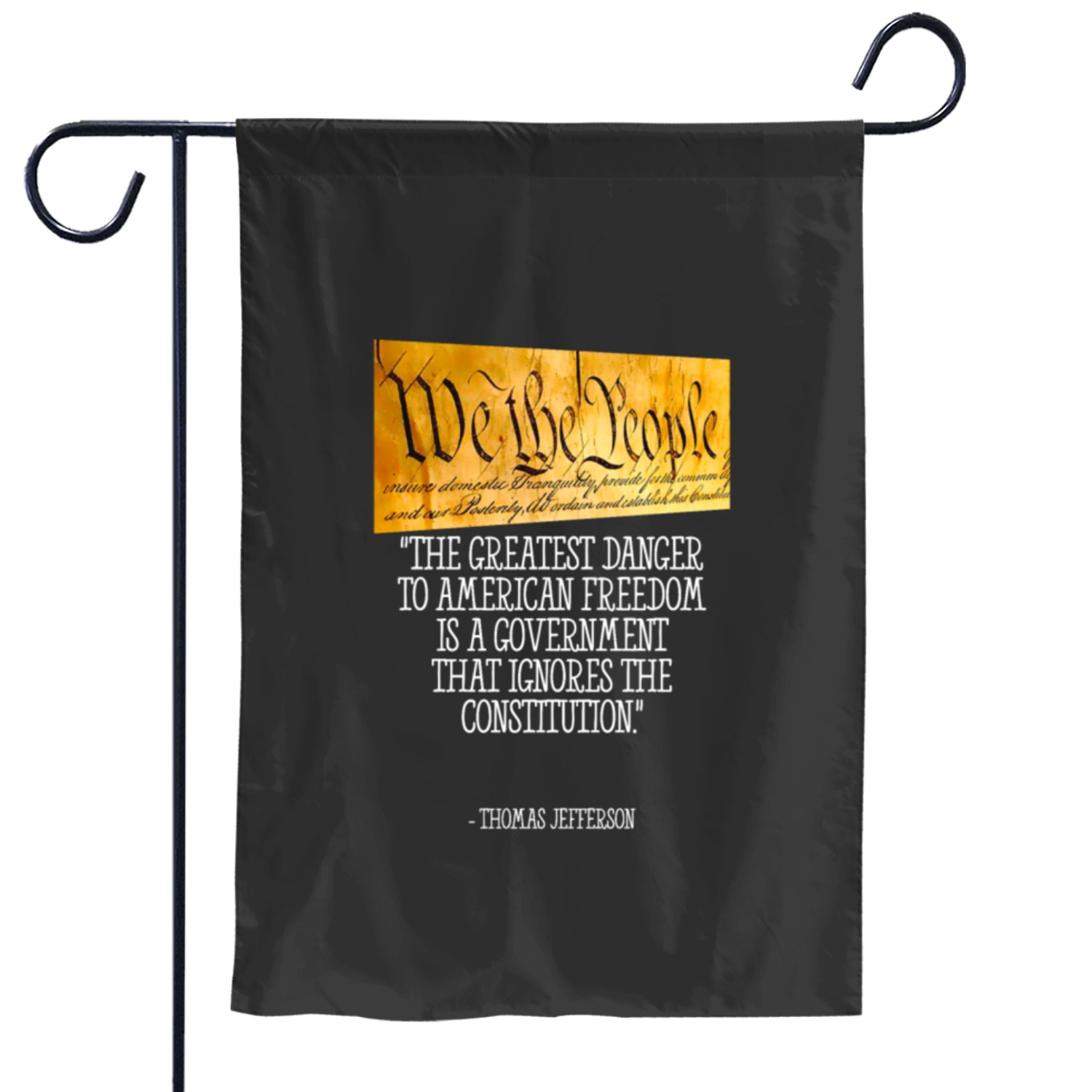Freedom Danger American Political Constitution Garden Flags
