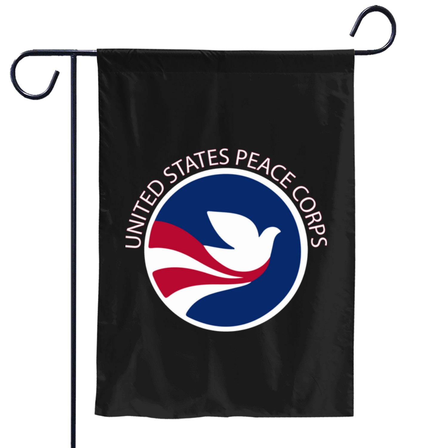 United States Peace Corps Logo     Garden Flags