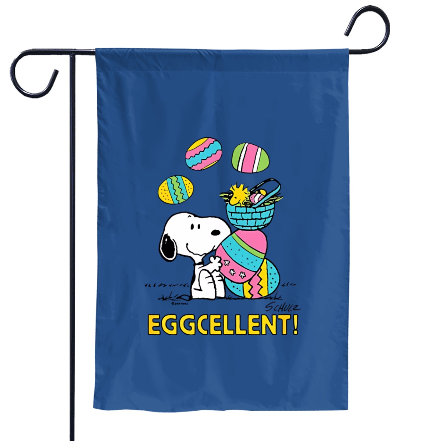 Snoopy Easter Day Garden Flags