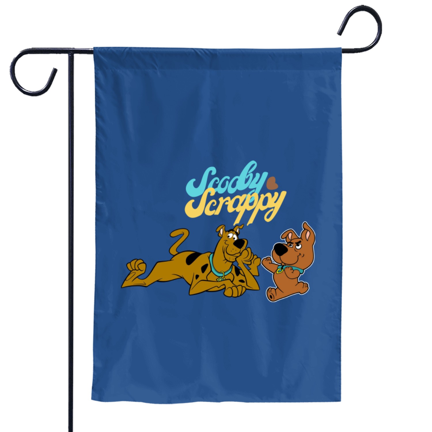 Scooby And Scrappy Doo Garden Flags