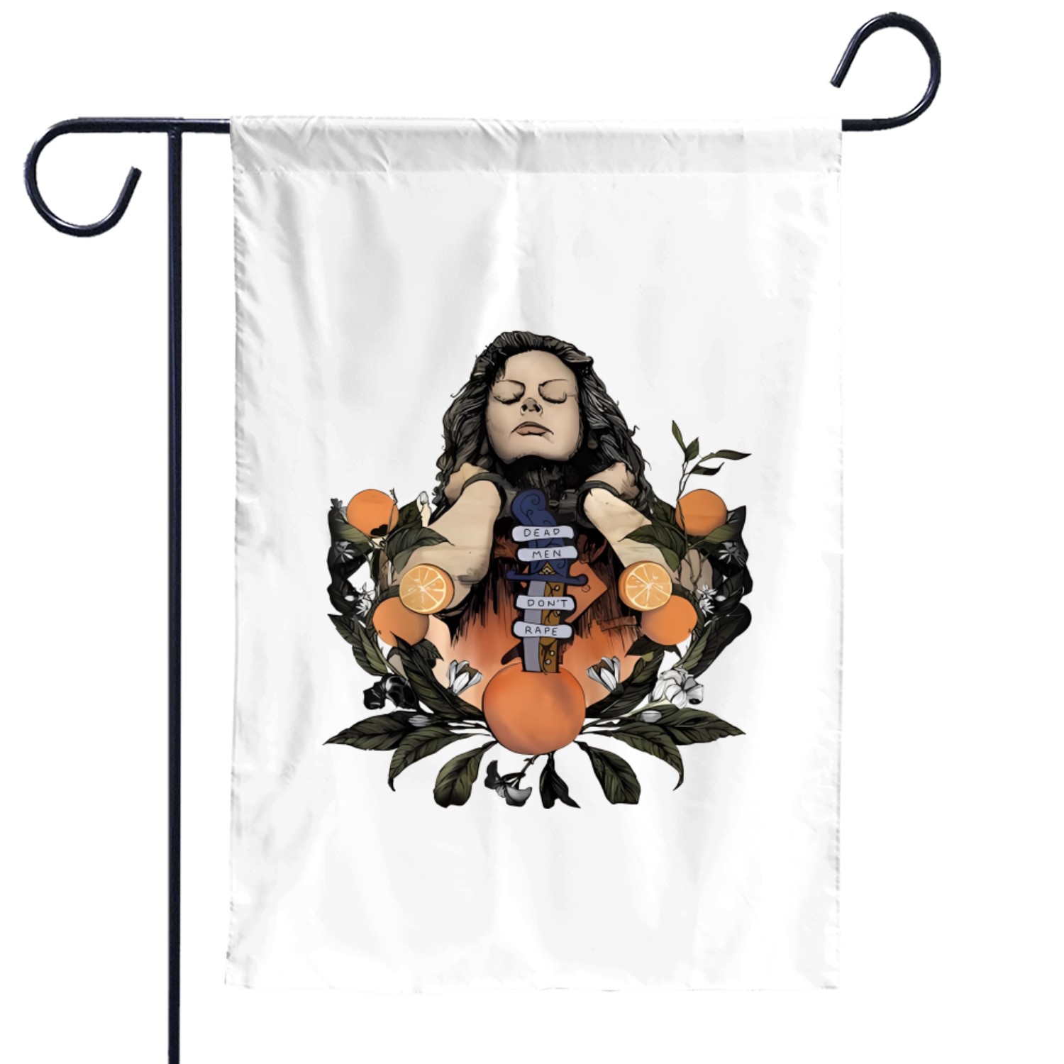 Aileen Wuornos Dead Men Don't Rape Garden Flags