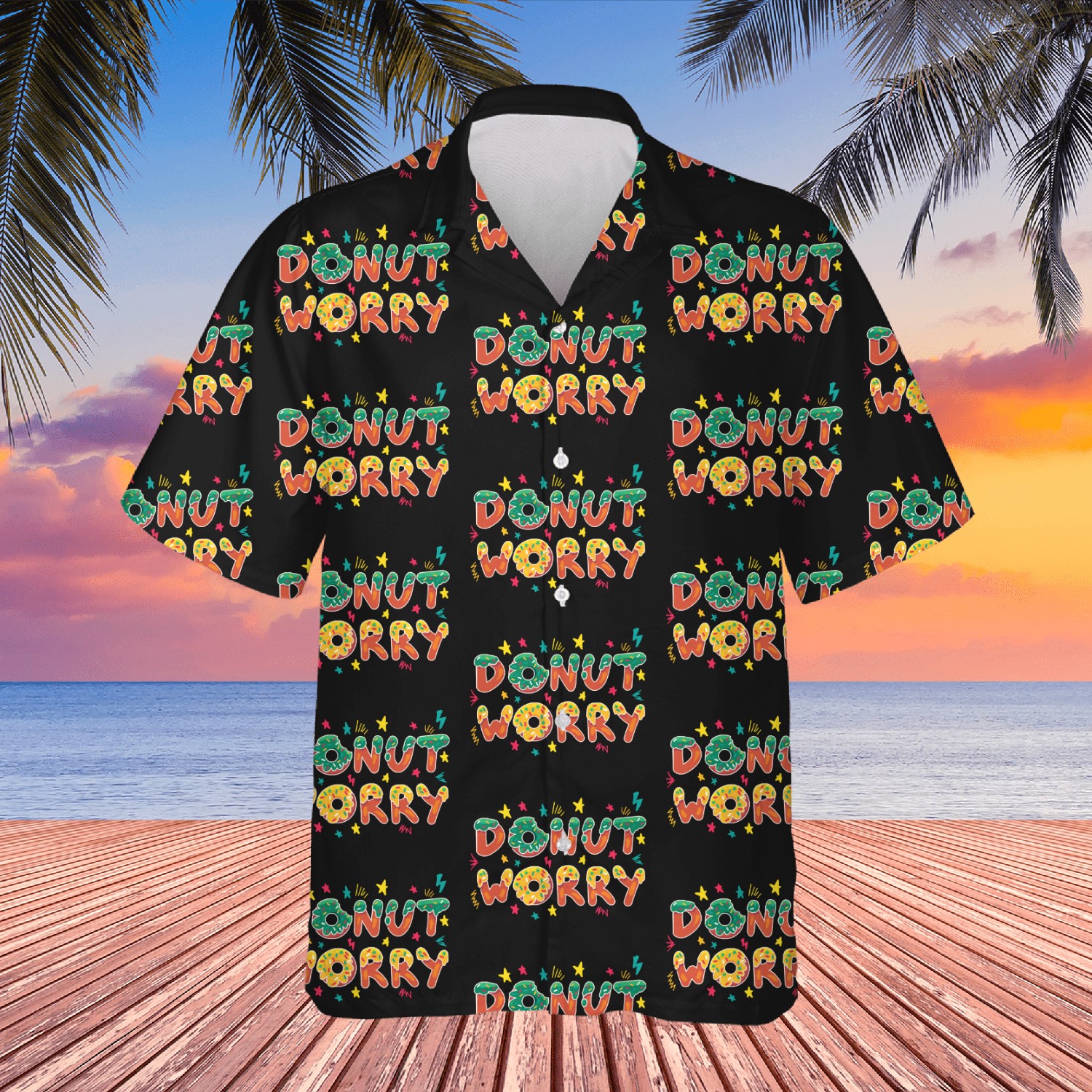 Donut Worry Donut Worry Hawaiians