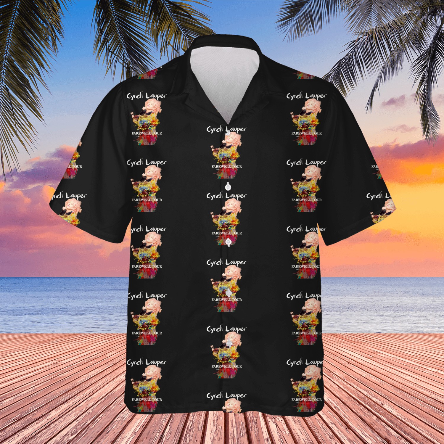 New Cyndi Lauper Farewell Tour 2025 Gift For Fans Hawaiians