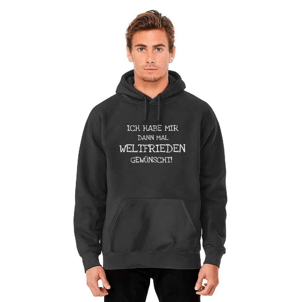 Weltfrieden Bier Weltweit Lustige Sprüche Hoodie Entworfen Und Verkauft