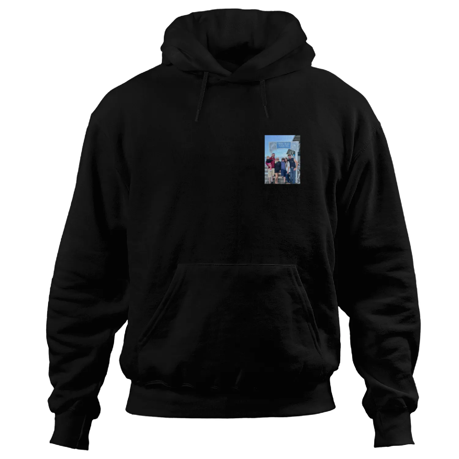 Discover Drive Safe Daddy We Love You - Personalized Leather Photo Keychain Hoodies