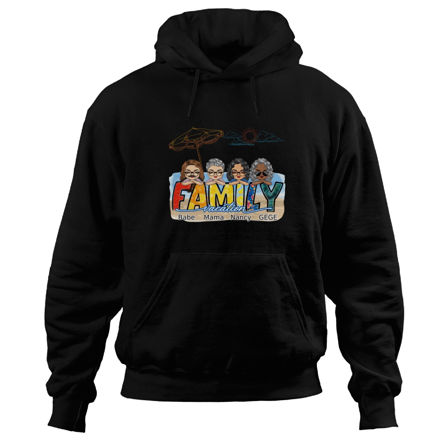 Discover Family Vacation Making Memories Together Personalized Unisex Hoodies