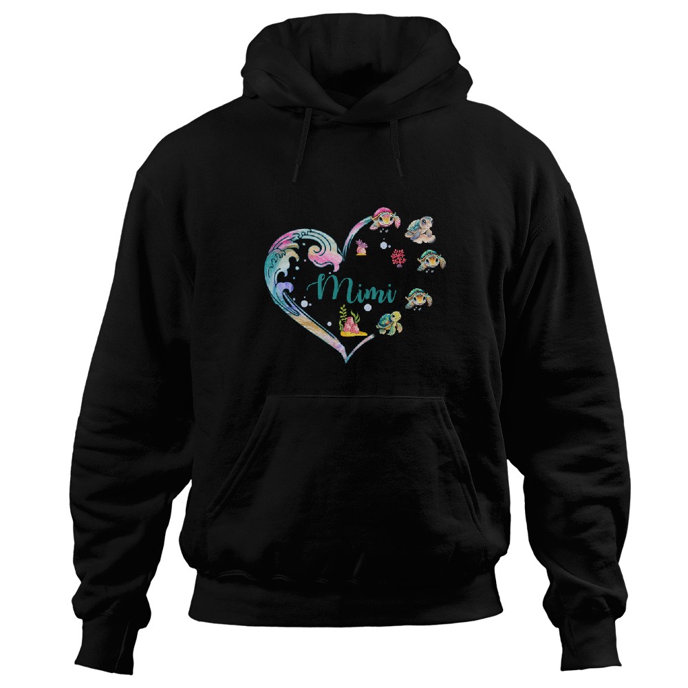 Discover Nana's Little Turtle - Personalized Grandma Hoodies