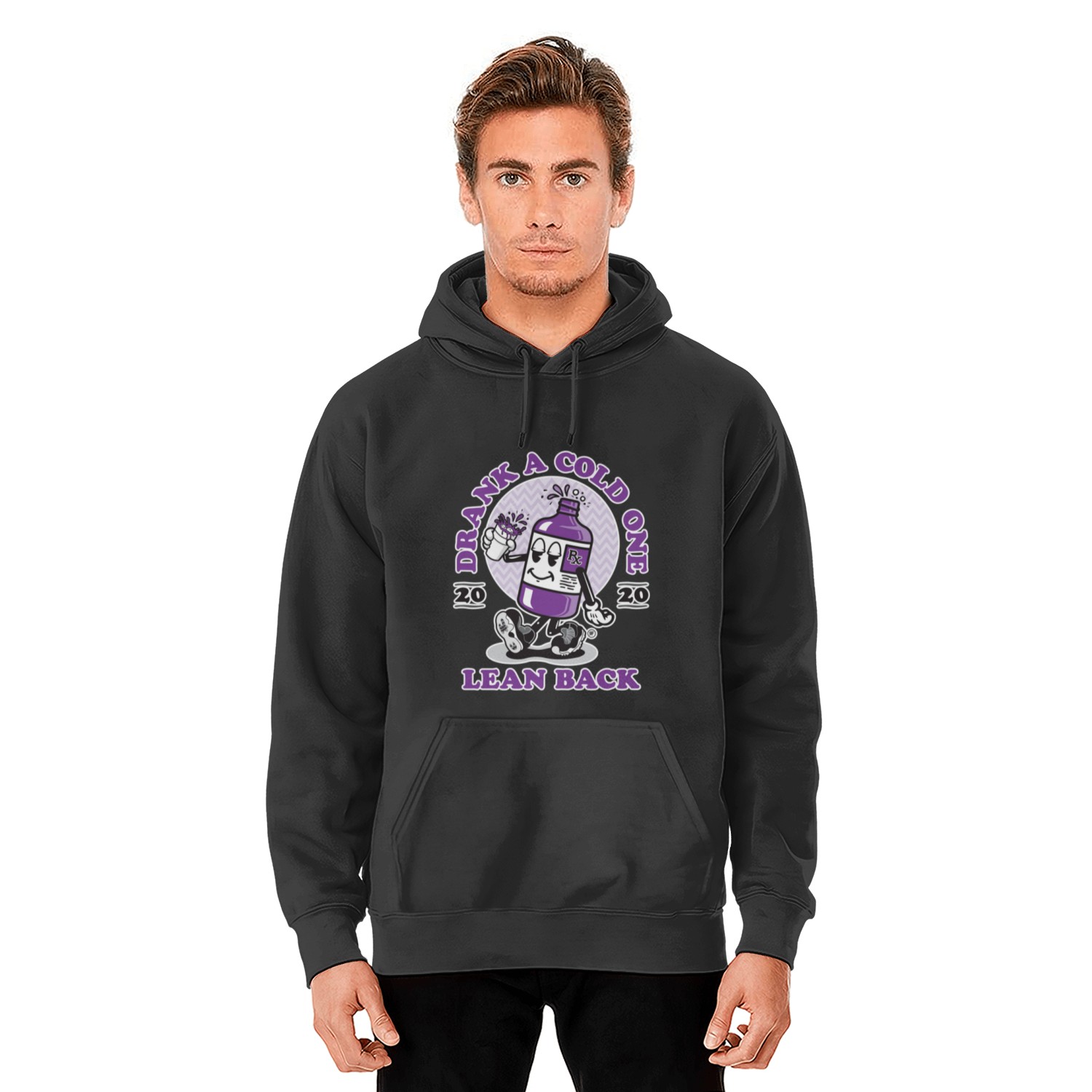 Lean Back (outline) - Sizzurp - Hoodies