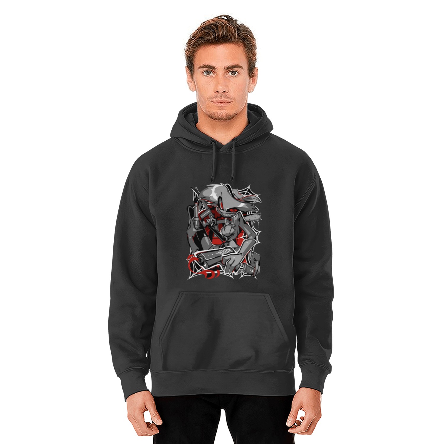 Angel Dust Demon Design Hazbin Hotel Hoodies