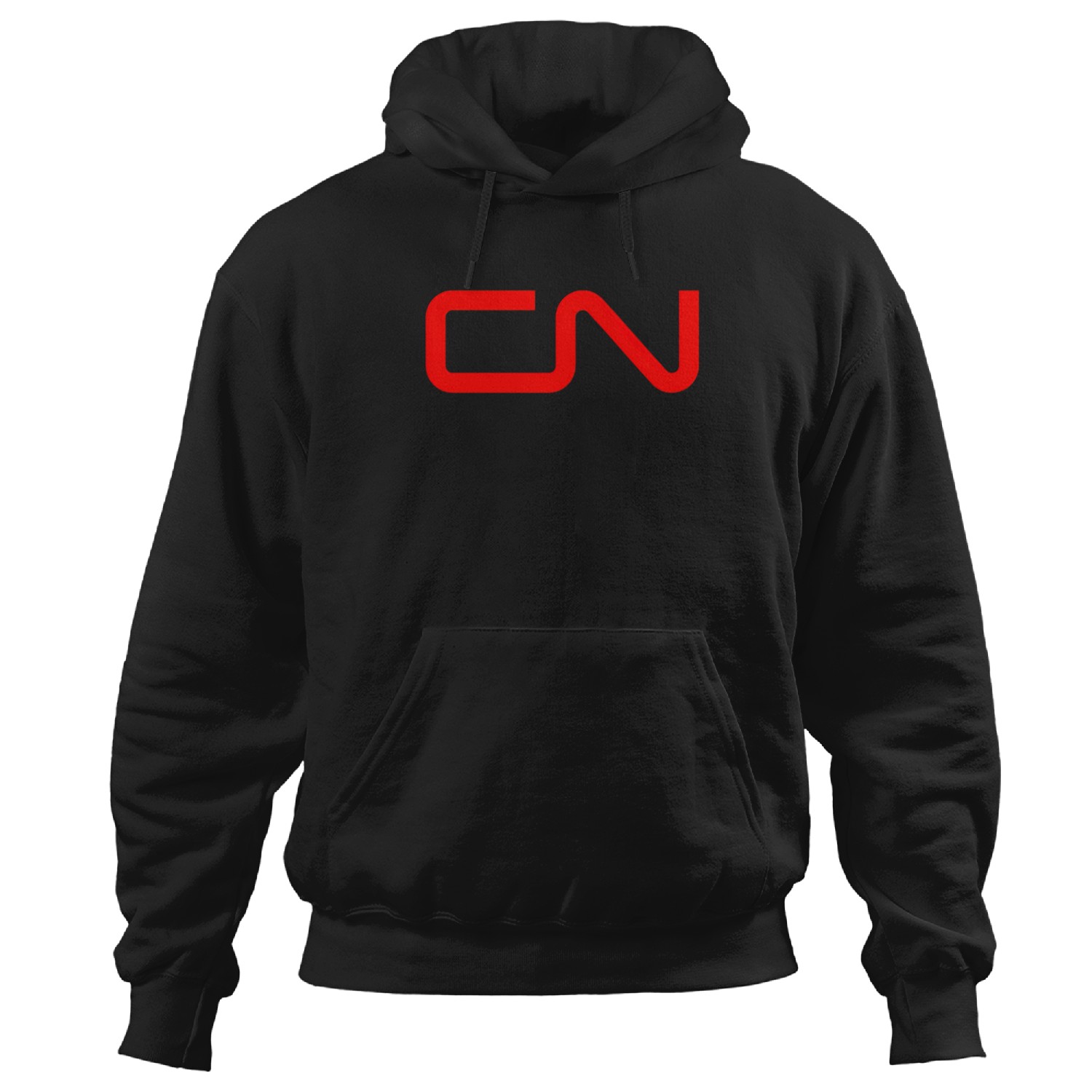 Canadian National Cn Railway Logo Hoodies