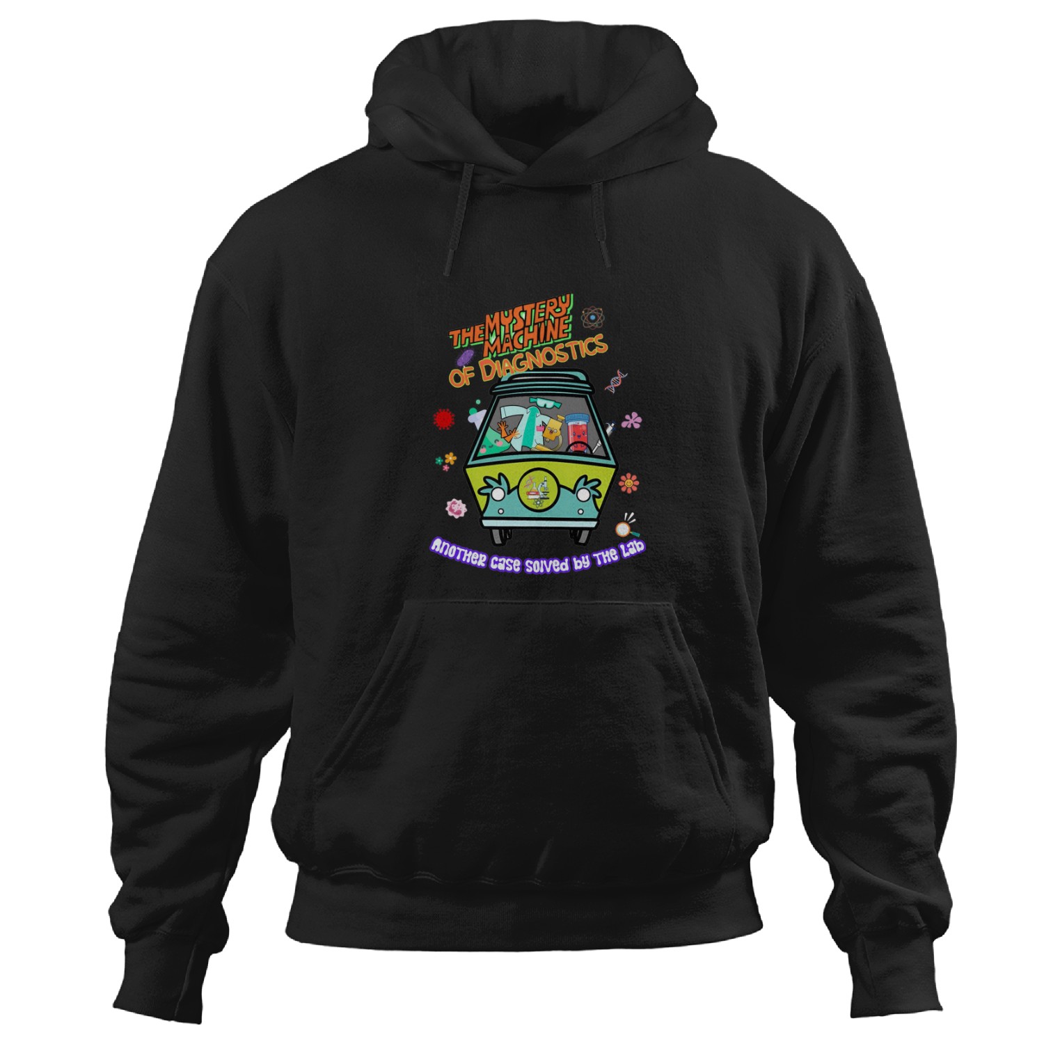 Lab Week 2025 Hoodies, "mystery Machine Of Diagnostics" Hoodies
