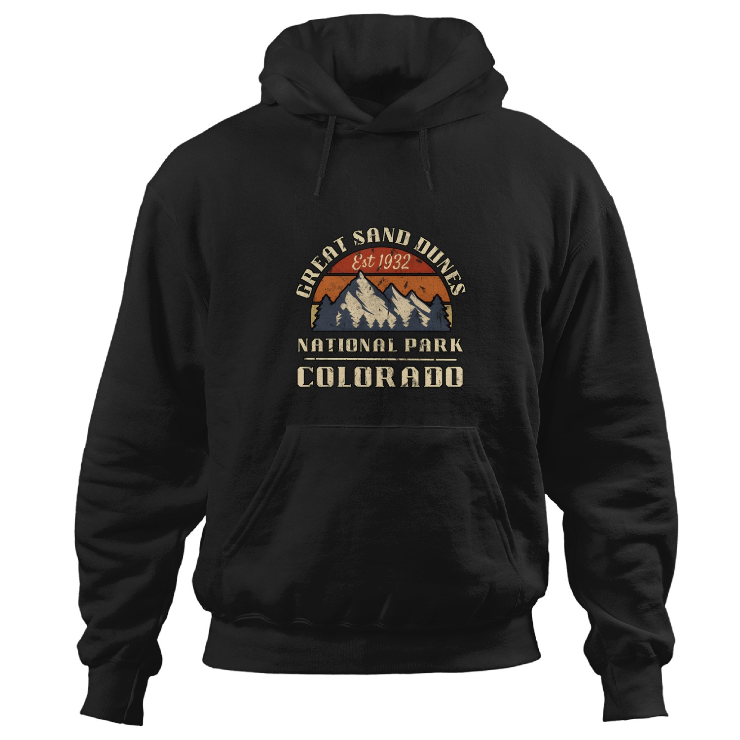 Great Sand Dunes National Park Colorado Mountain Hiking Hoodies