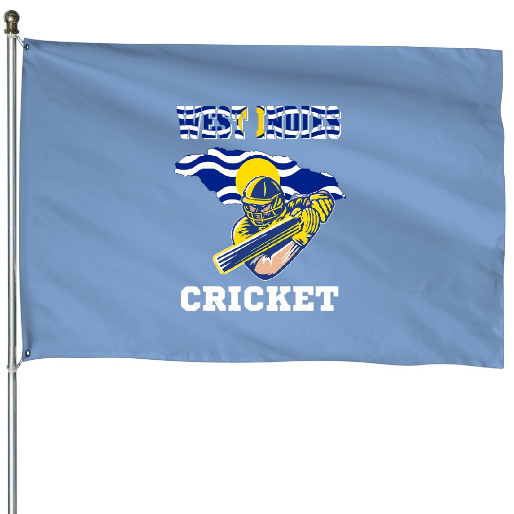 Cricket Fan West Indies Cricket Player Flag Jersey West Indian Sports