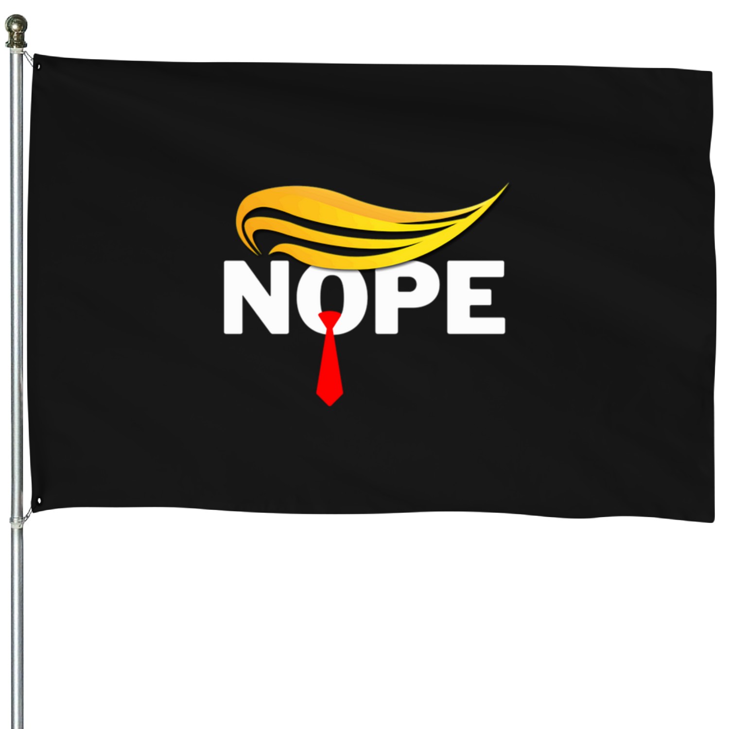 Nope-anti-trump-active-t-shirt House Flags