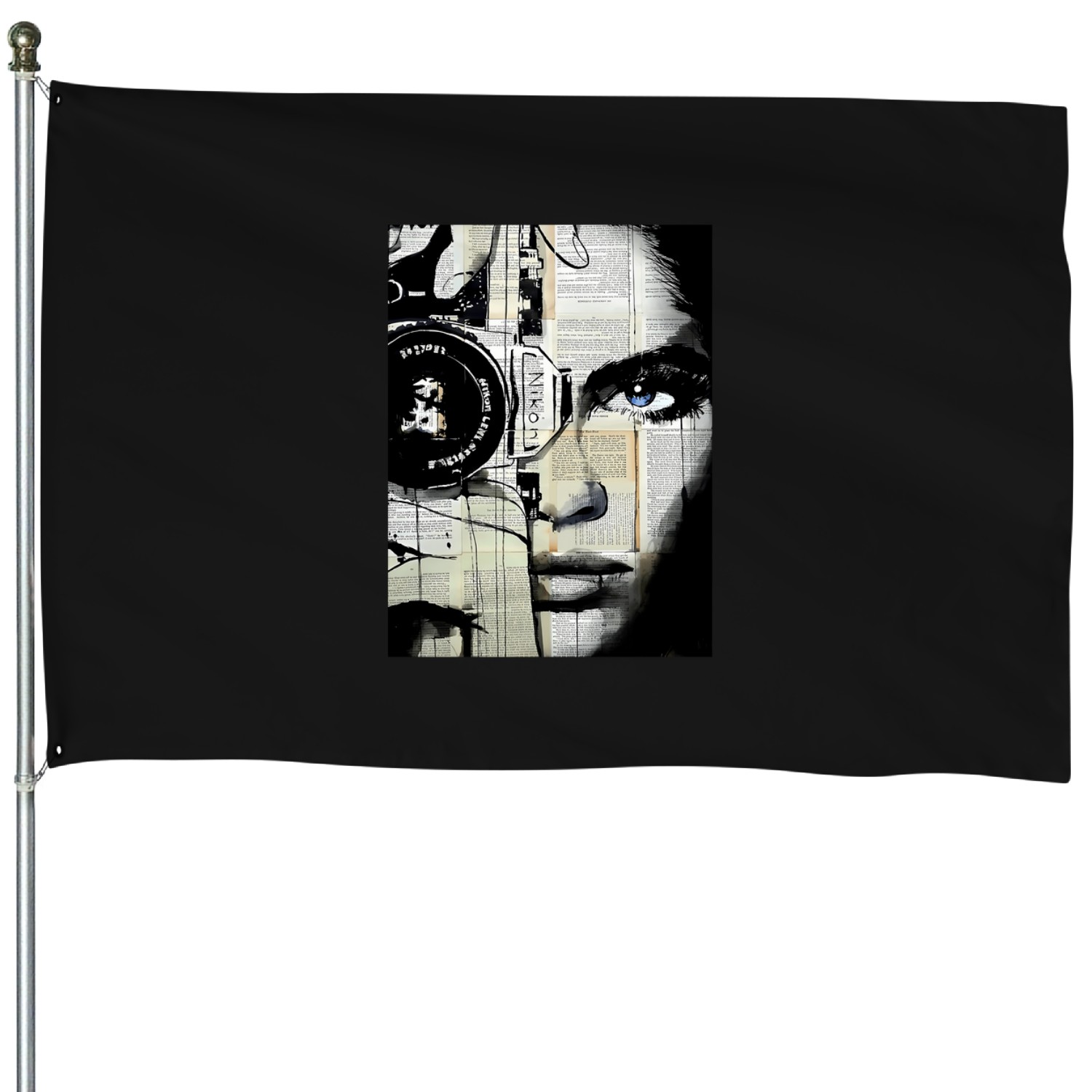 Nikon . Photographic T-shirt House Flags