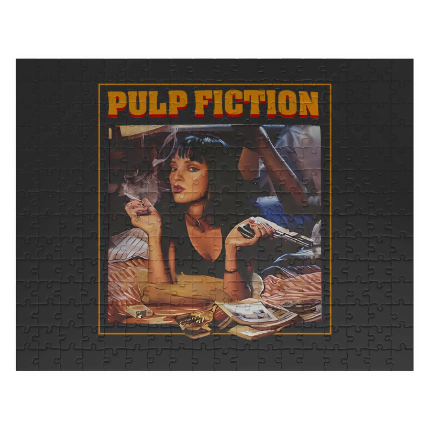 Pulp Fiction Jigsaw Puzzles, Vintage Quentin Tarantino Pulp Fiction Jigsaw Puzzles