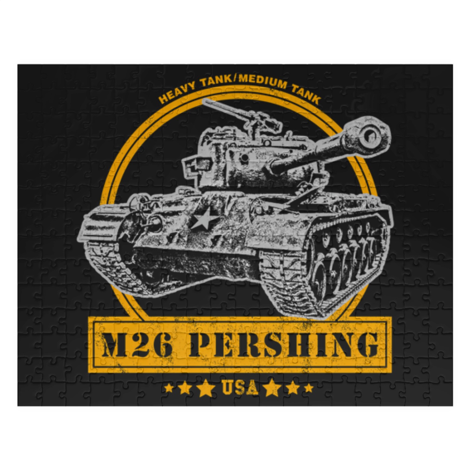 M26 Pershing Ww2 Tank Jigsaw Puzzles