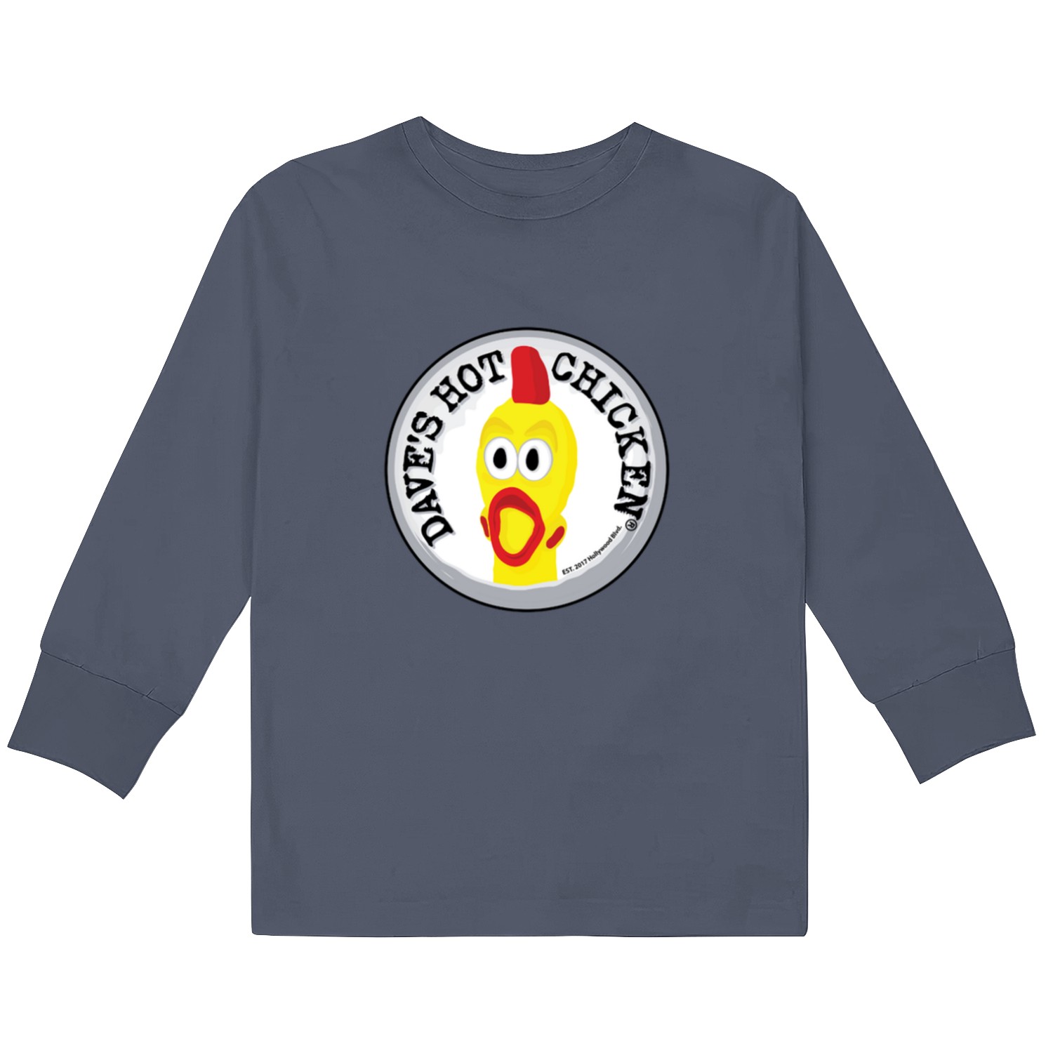 Dave's Hot Chicken Restaurant Kids Long Sleeve T Shirts