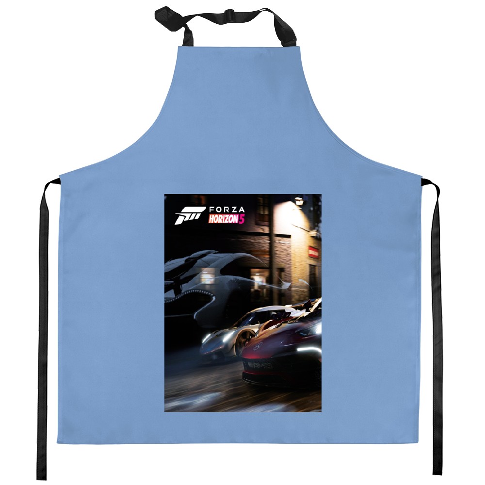 Forza Horizon 5 Racing Cars Xbox Video Game Kitchen Aprons