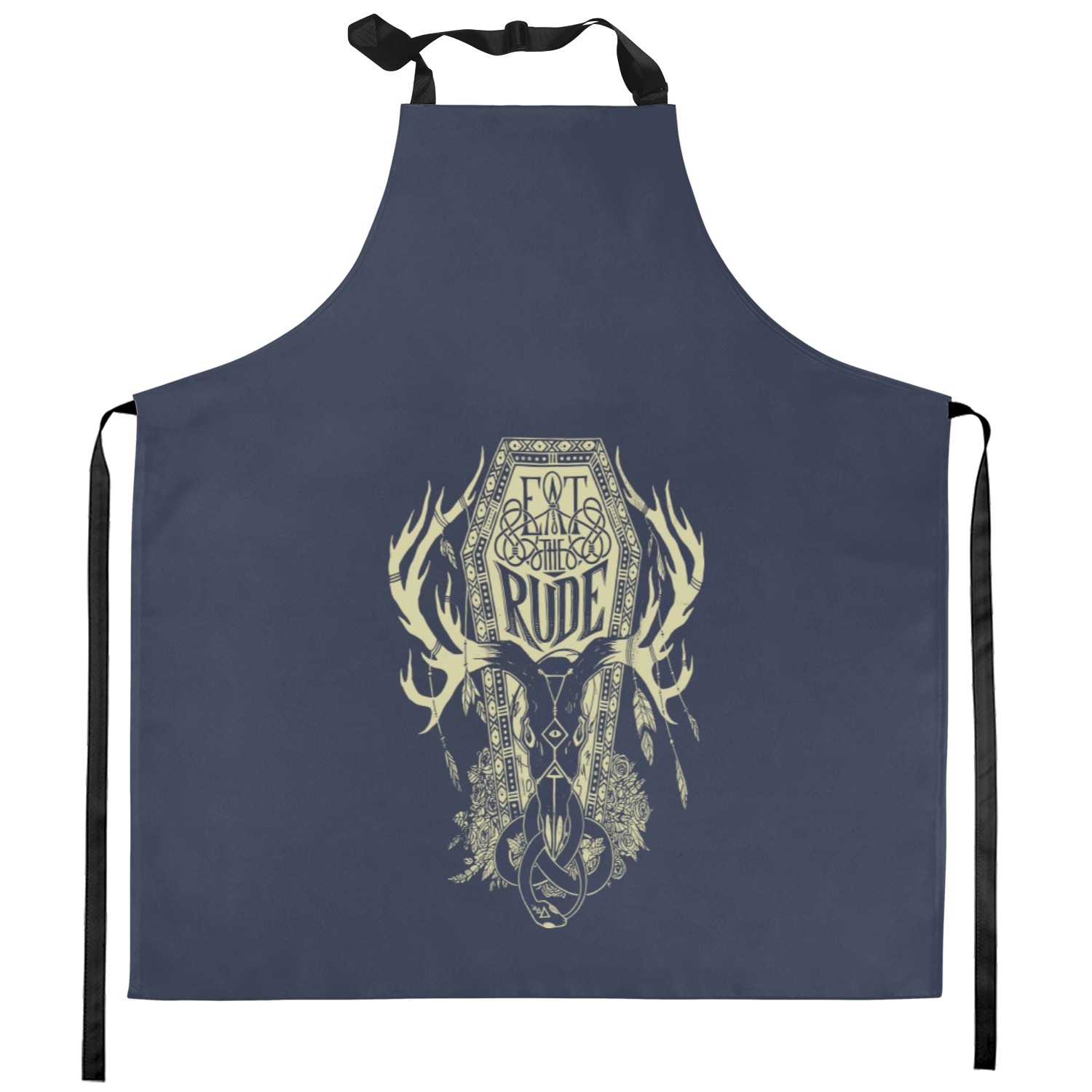 Hannibal Kitchen Aprons | Eat The Rude Kitchen Aprons