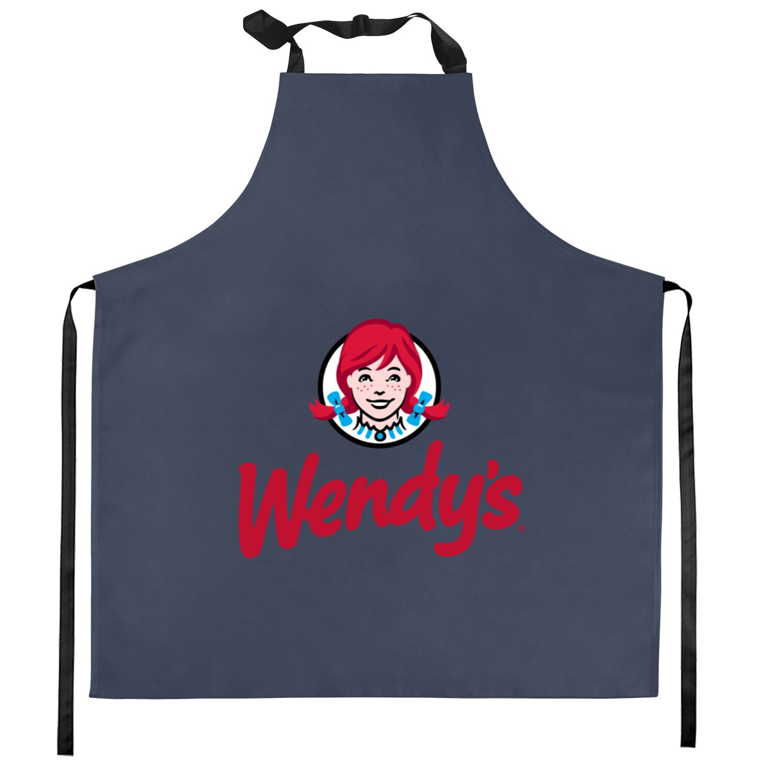 Wendys Fast Food Restaurant Logo Kitchen Aprons