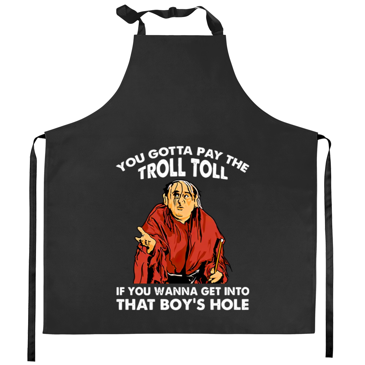 You Gotta Pay The Troll Toll Frank Reynolds Always Sunny Philadelphia Kitchen Aprons