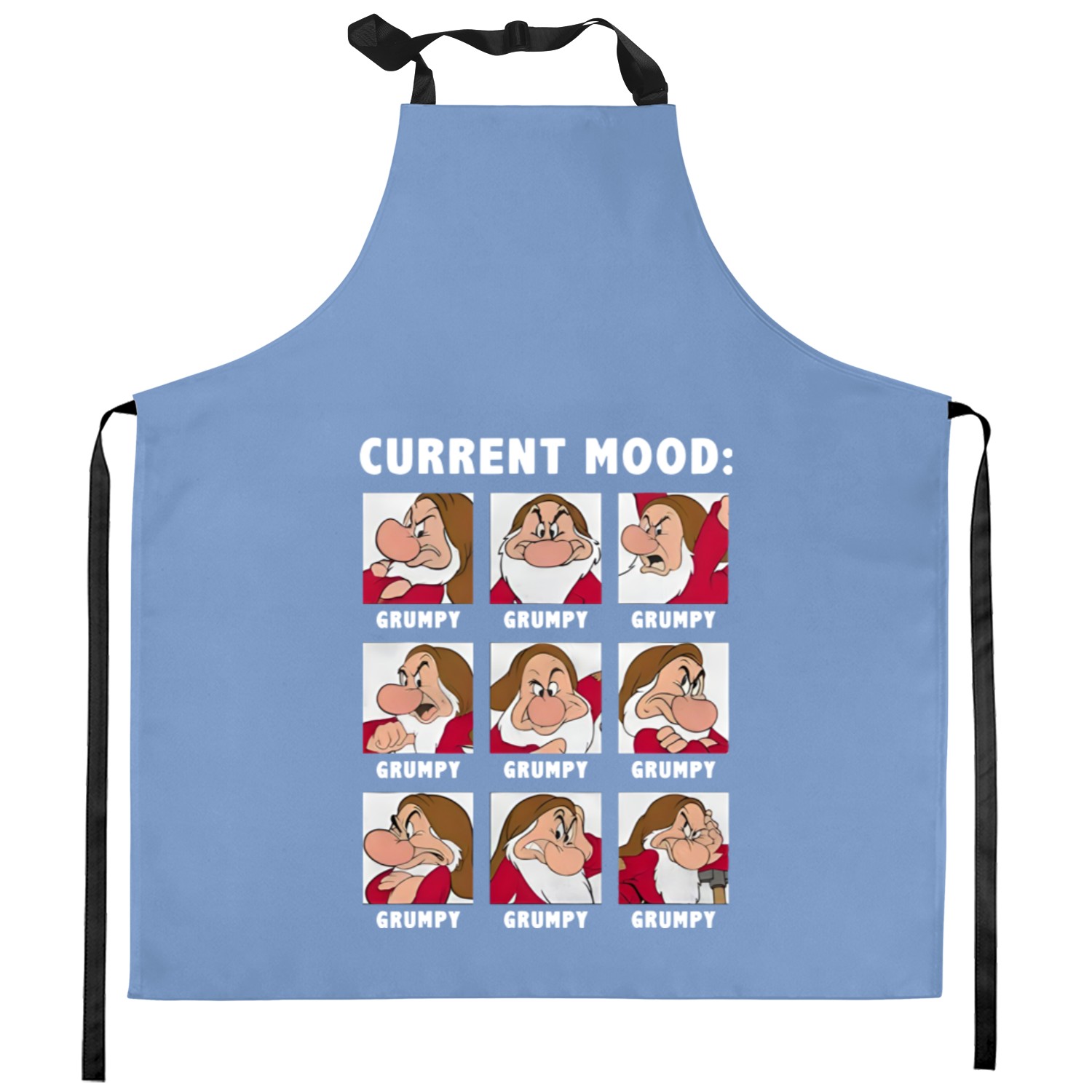 Grumpy Dwarf Current Moods Always Grumpy Seven Kitchen Aprons