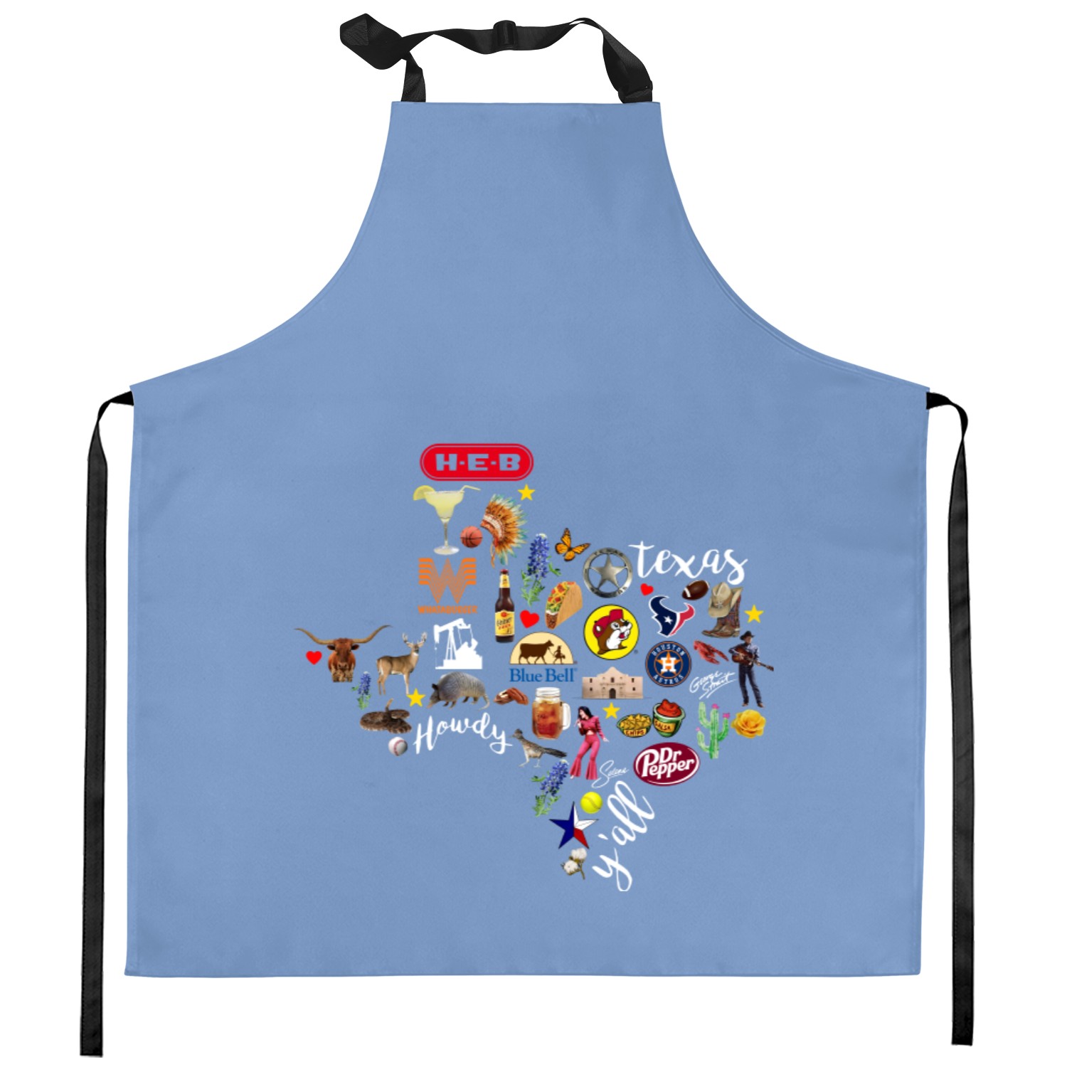 Texas Favorites Kitchen Aprons