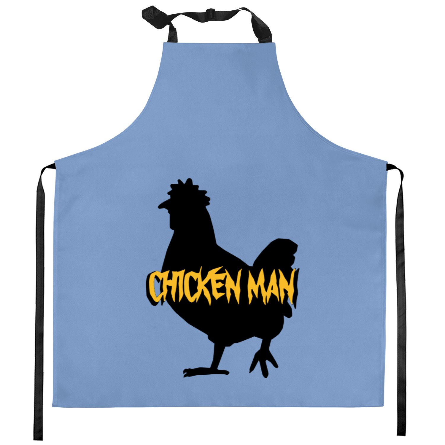 Chicken Man - Rooster - Kitchen Aprons