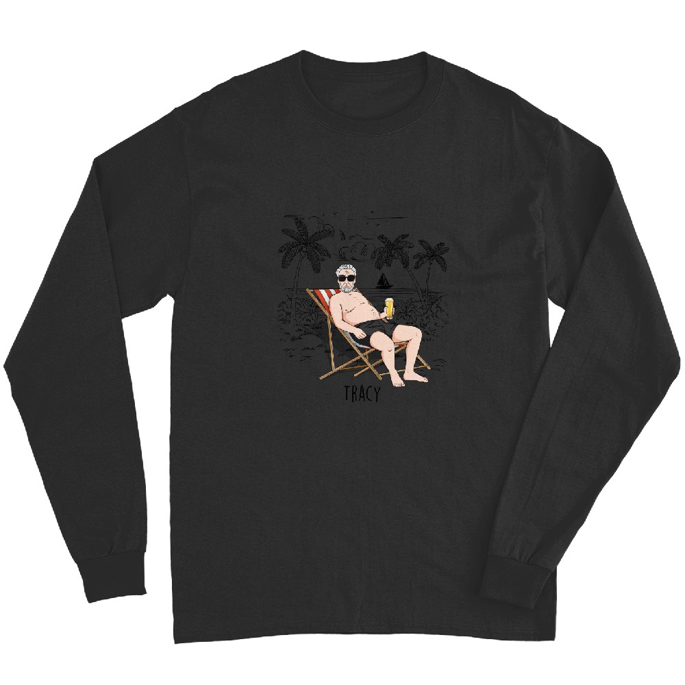 Discover Quitter Oops Mean Happy Retirement - Personalized Mug Long Sleeves