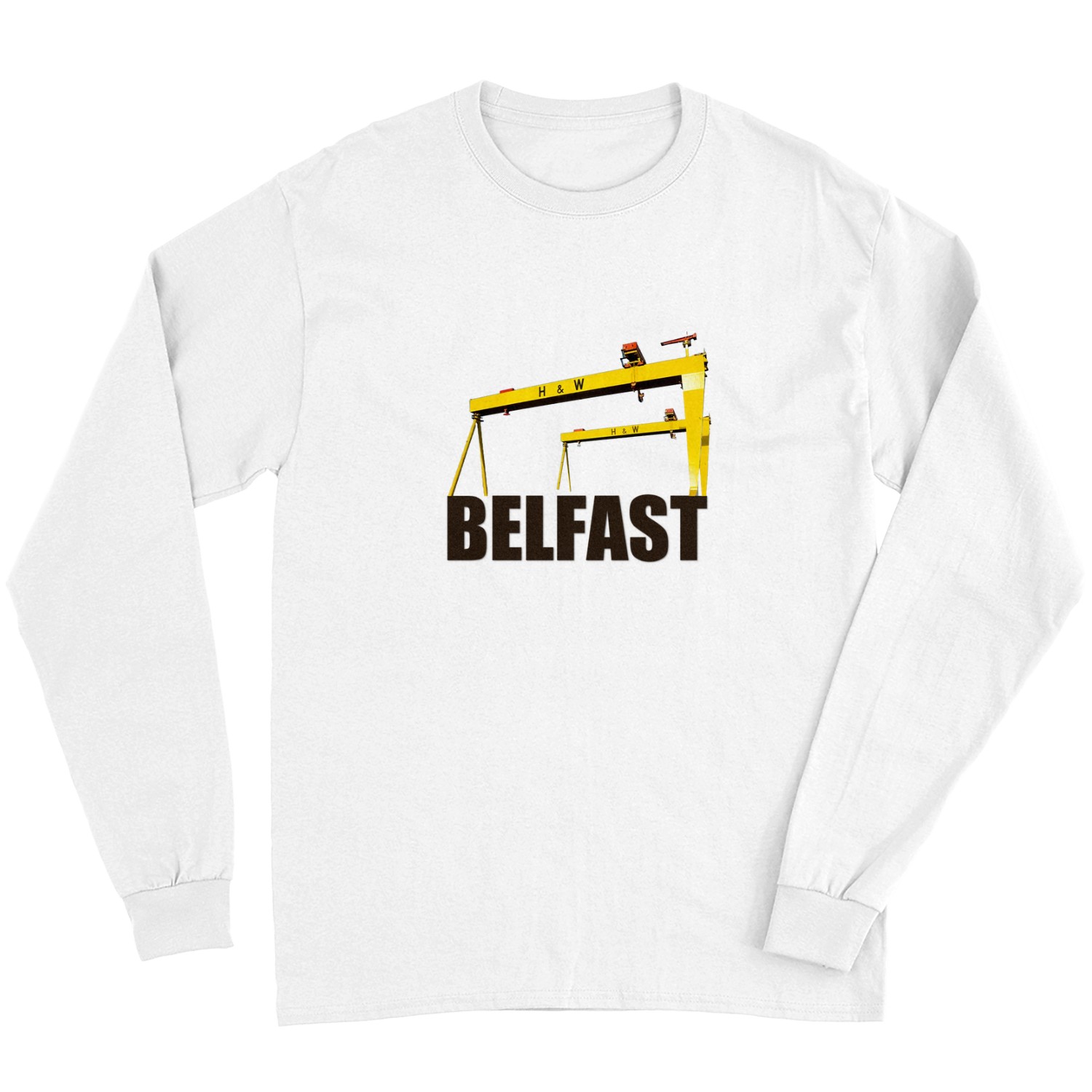 Belfast, Northern Ireland - Harland And Wolff Shipyard Long Sleeves
