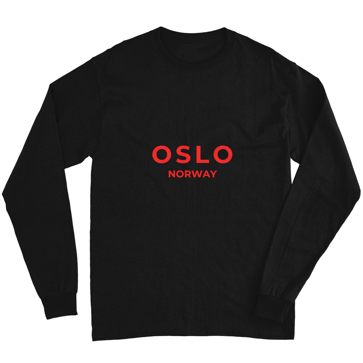 Oslo-norway-(1) T-shirt Long Sleeves