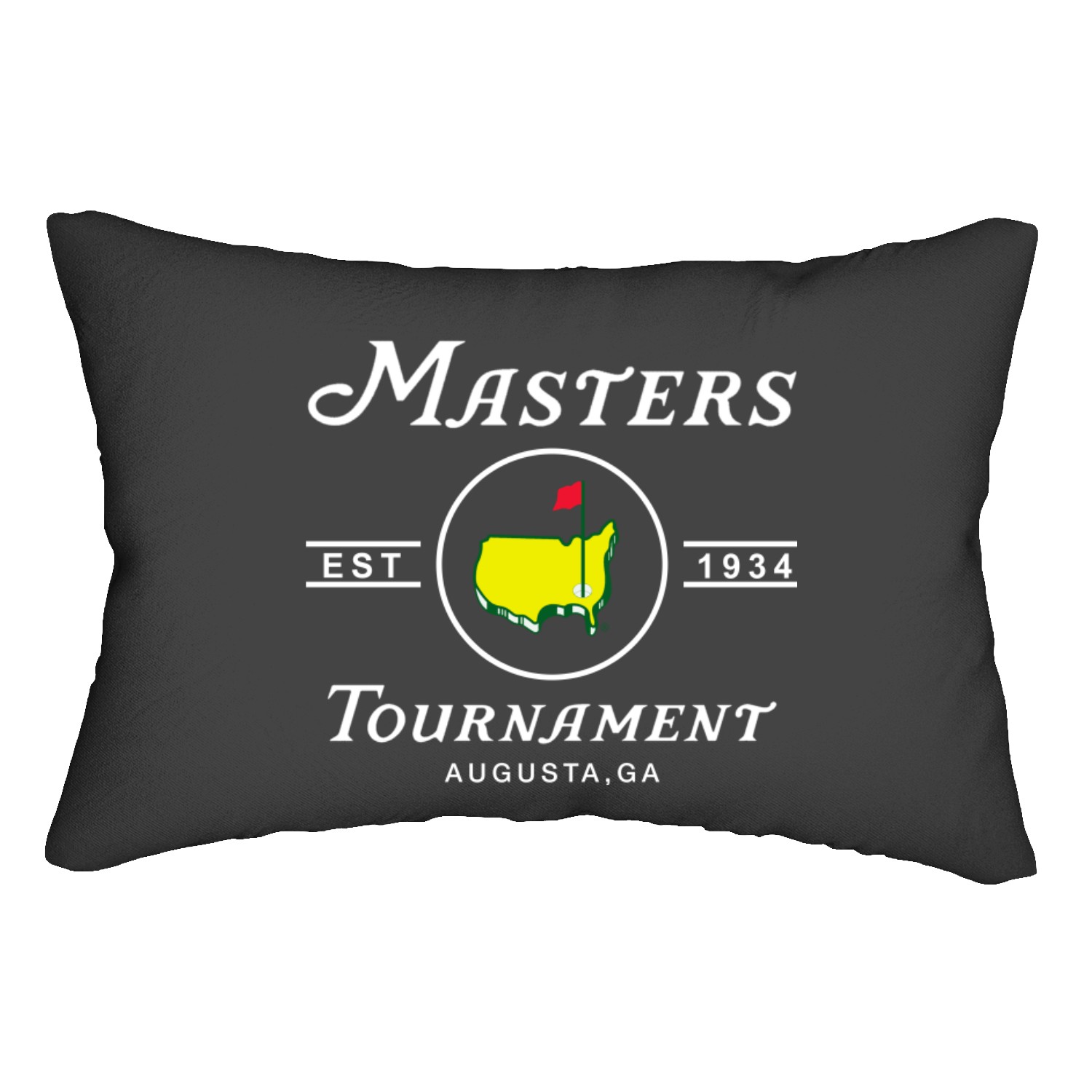 The Masters Tournament Est.1934 Augusta National Golf Club Lumbar Pillows